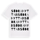 Södra Hyttan ordlek t-shirt