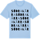 Blue Soul t-shirt med Södra Kärra ordlek t-shirt