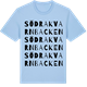 Blue Soul t-shirt med Södra Kvarnbacken ordlek t-shirt