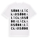 Södra Läckan ordlek t-shirt