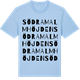 Blue Soul t-shirt med Södra Malmhöjden ordlek t-shirt