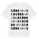 Södra Masbo ordlek t-shirt