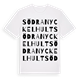 Södra Nyckelhult ordlek t-shirt
