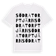 Södra Torptjärn ordlek t-shirt