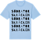 Blue Soul t-shirt med Södra Torskbäcken ordlek t-shirt