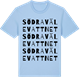 Blue Soul t-shirt med Södra Välevattnet ordlek t-shirt