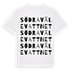 Södra Välevattnet ordlek t-shirt