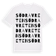 Södra Vreten ordlek t-shirt