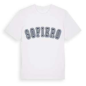 Sofiero college t-shirt – ekologisk bomull t-shirt från Pinshirt