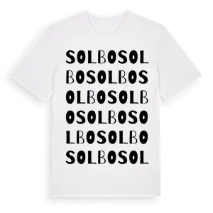 Solbo ordlek t-shirt – ekologisk bomull t-shirt från Pinshirt