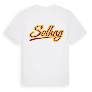 Solhag baseball t-shirt – ekologisk bomull t-shirt från Pinshirt