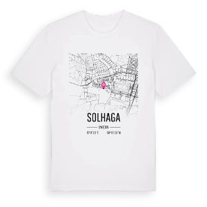 Solhaga karta t-shirt – ekologisk bomull t-shirt från Pinshirt
