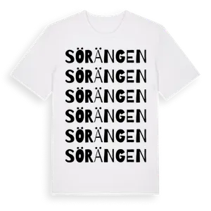 Sörängen ordlek t-shirt – ekologisk bomull t-shirt från Pinshirt