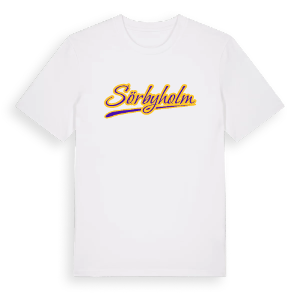 Sörbyholm baseball t-shirt – ekologisk bomull t-shirt från Pinshirt