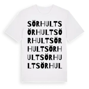 Sörhult ordlek t-shirt – ekologisk bomull t-shirt från Pinshirt