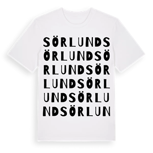Sörlund ordlek t-shirt – ekologisk bomull t-shirt från Pinshirt