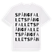 Spångfallet ordlek t-shirt