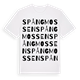 Spångmossen ordlek t-shirt