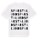 Sparstalund ordlek t-shirt