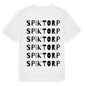 Spiktorp ordlek t-shirt – ekologisk bomull t-shirt från Pinshirt