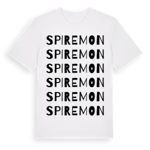 Spiremon ordlek t-shirt – ekologisk bomull t-shirt från Pinshirt