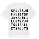Spjutsjöfallet ordlek t-shirt