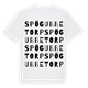 Spögubbetorp ordlek t-shirt