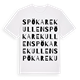 Spökarekullen ordlek t-shirt
