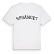 Språnget böjd t-shirt