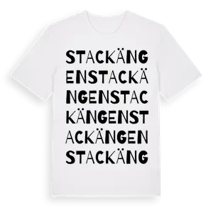 Stackängen ordlek t-shirt – ekologisk bomull t-shirt från Pinshirt