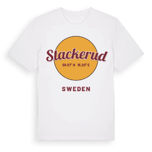 Stackerud cirkel t-shirt – ekologisk bomull t-shirt från Pinshirt