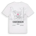 Stadsskogen karta t-shirt