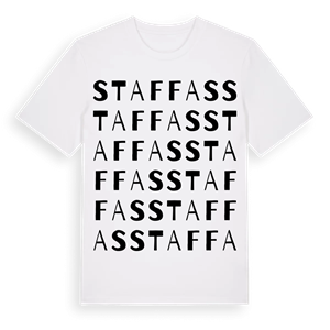 Staffas ordlek t-shirt – ekologisk bomull t-shirt från Pinshirt