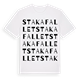 Stakafallet ordlek t-shirt