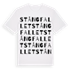 Stångfallet ordlek t-shirt