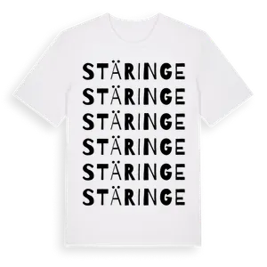 Stäringe ordlek t-shirt – ekologisk bomull t-shirt från Pinshirt