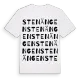Stenängen ordlek t-shirt