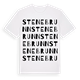 Stene brunn ordlek t-shirt