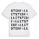 Stenfallet ordlek t-shirt