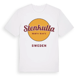 Stenkulla cirkel t-shirt – ekologisk bomull t-shirt från Pinshirt