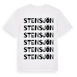 Stensjön ordlek t-shirt – ekologisk bomull t-shirt från Pinshirt