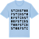 Blue Soul t-shirt med Stenstorp ordlek t-shirt