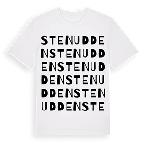 Stenudden ordlek t-shirt – ekologisk bomull t-shirt från Pinshirt