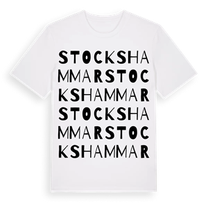 Stockshammar ordlek t-shirt – ekologisk bomull t-shirt från Pinshirt