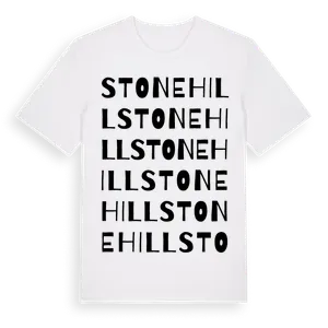 Stonehill ordlek t-shirt – ekologisk bomull t-shirt från Pinshirt