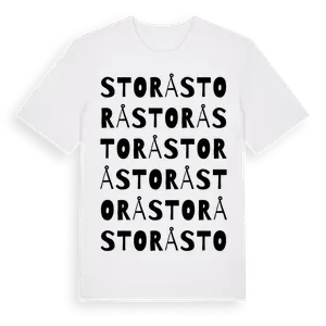 Storå ordlek t-shirt – ekologisk bomull t-shirt från Pinshirt