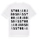 Stora Brunnsnäs ordlek t-shirt