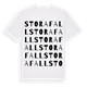 Stora fall ordlek t-shirt