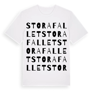 Stora Fallet ordlek t-shirt – ekologisk bomull t-shirt från Pinshirt