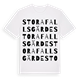 Stora Fallsgärde ordlek t-shirt